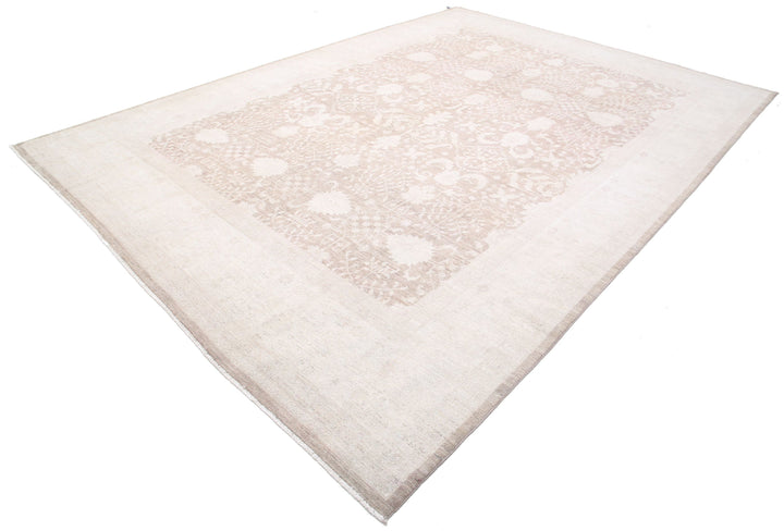 Hand Knotted Serenity Wool Rug 9' 6" x 13' 8" - No. AT15340