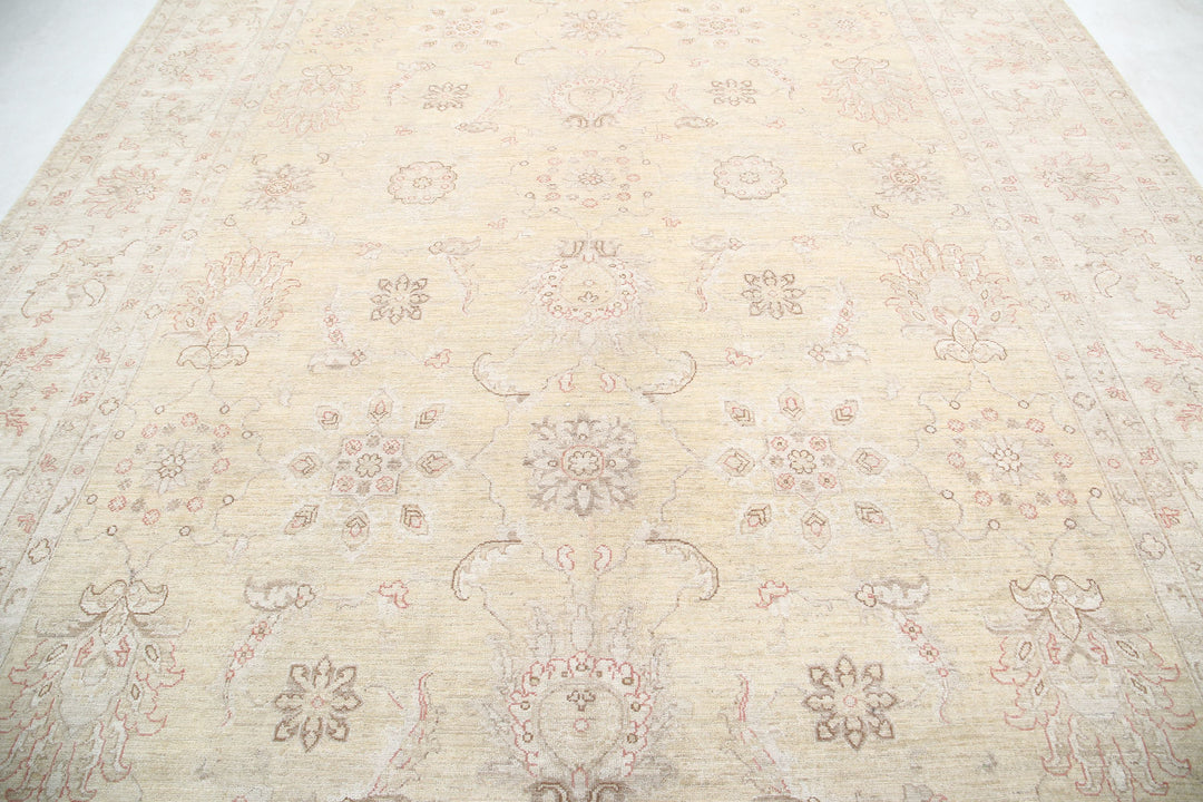 Hand Knotted Serenity Wool Rug 9' 6" x 13' 6" - No. AT93404