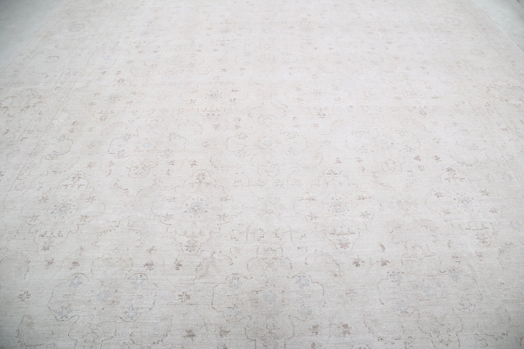 Hand Knotted Serenity Wool Rug 12' 0" x 14' 7" - No. AT84090