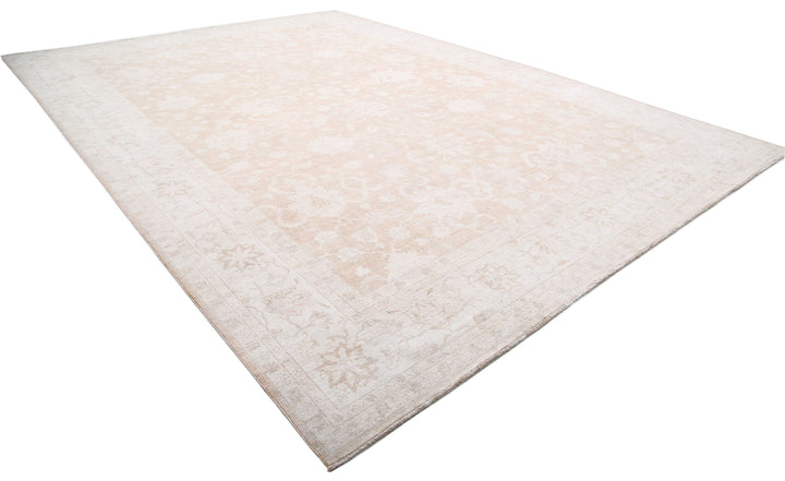 Hand Knotted Serenity Wool Rug 12' 10" x 18' 3" - No. AT38467