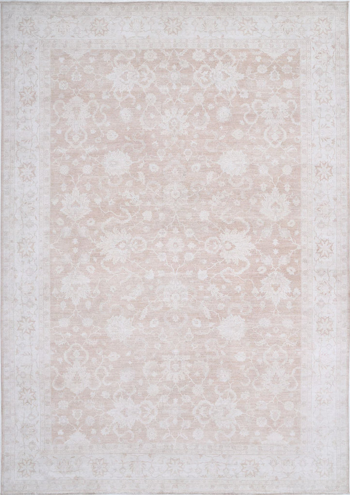 Hand Knotted Serenity Wool Rug 12' 10" x 18' 3" - No. AT38467