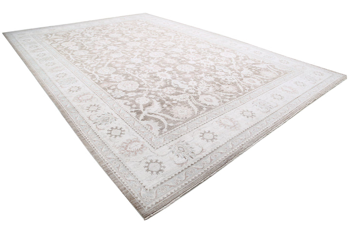 Hand Knotted Serenity Wool Rug 12' 10" x 18' 10" - No. AT20560
