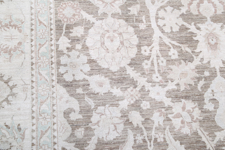 Hand Knotted Serenity Wool Rug 12' 10" x 18' 10" - No. AT20560