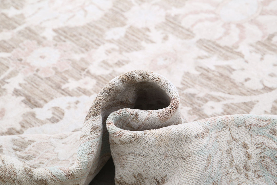 Hand Knotted Serenity Wool Rug 12' 10" x 18' 10" - No. AT20560