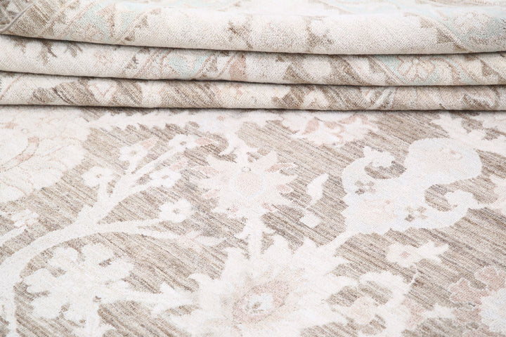 Hand Knotted Serenity Wool Rug 12' 10" x 18' 10" - No. AT20560