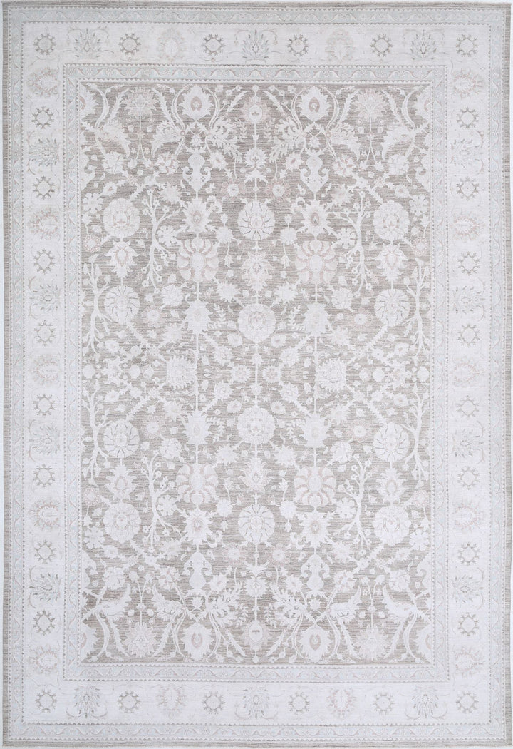 Hand Knotted Serenity Wool Rug 12' 10" x 18' 10" - No. AT20560