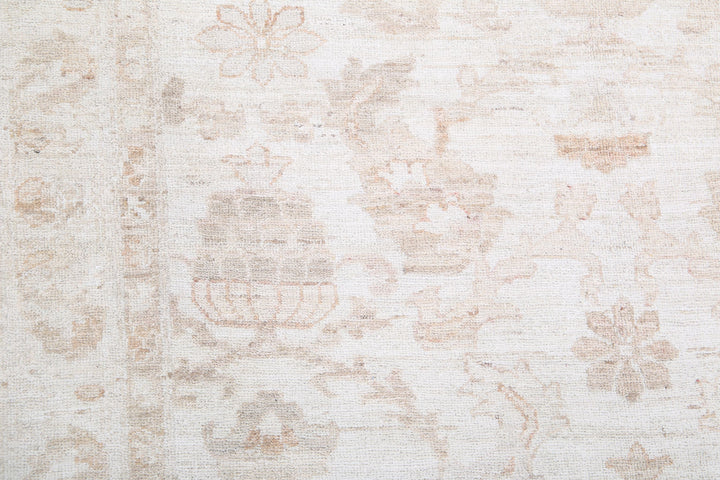 Hand Knotted Serenity Wool Rug 4' 2" x 13' 5" - No. AT75083