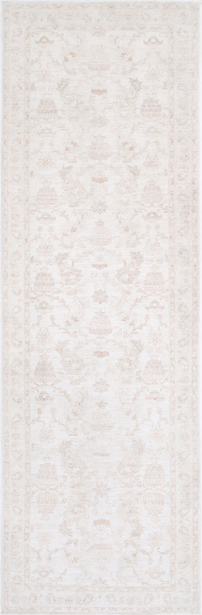 Hand Knotted Serenity Wool Rug 4' 2" x 13' 5" - No. AT75083