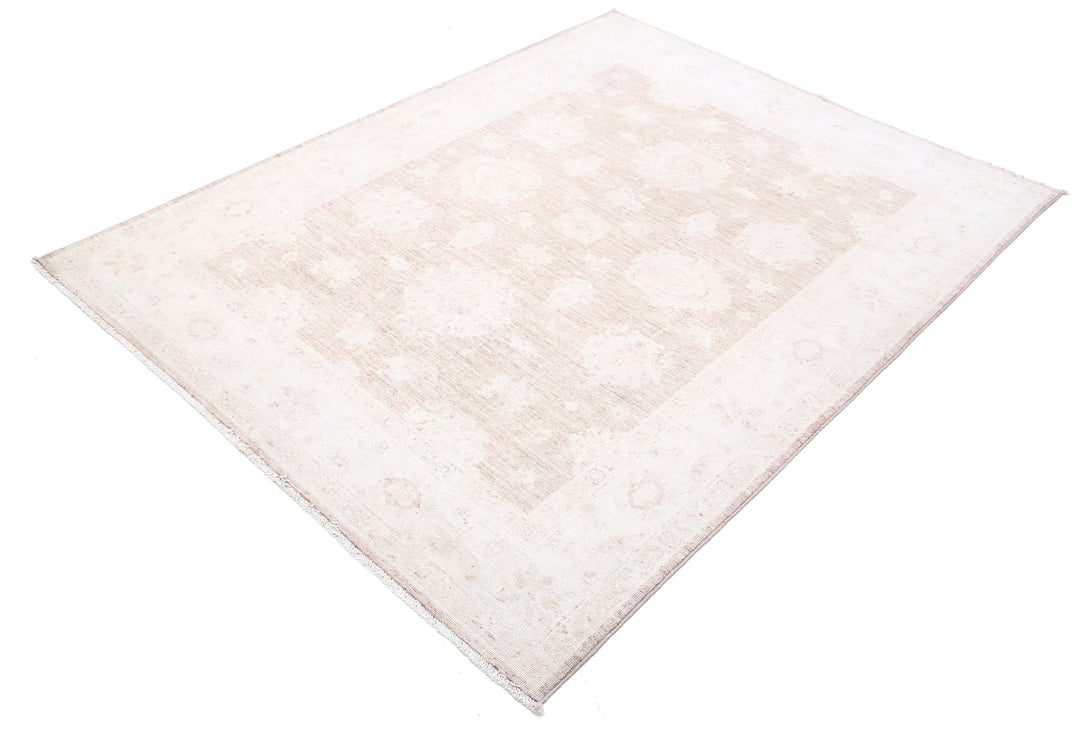 Hand Knotted Serenity Wool Rug 5' 0" x 6' 5" - No. AT71578