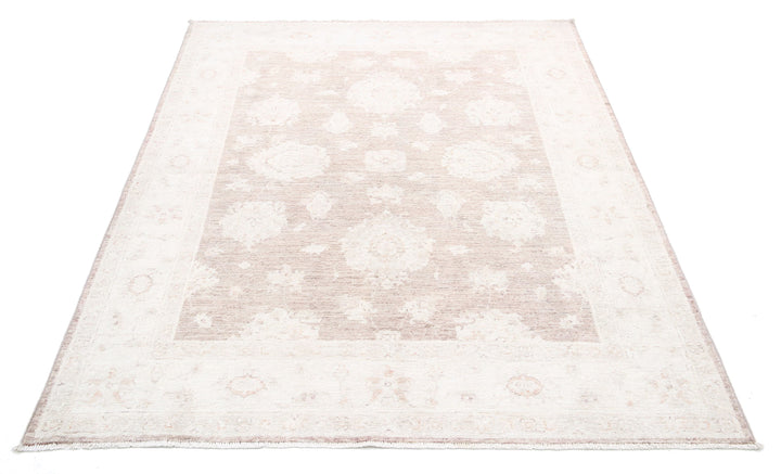 Hand Knotted Serenity Wool Rug 5' 0" x 6' 5" - No. AT71578