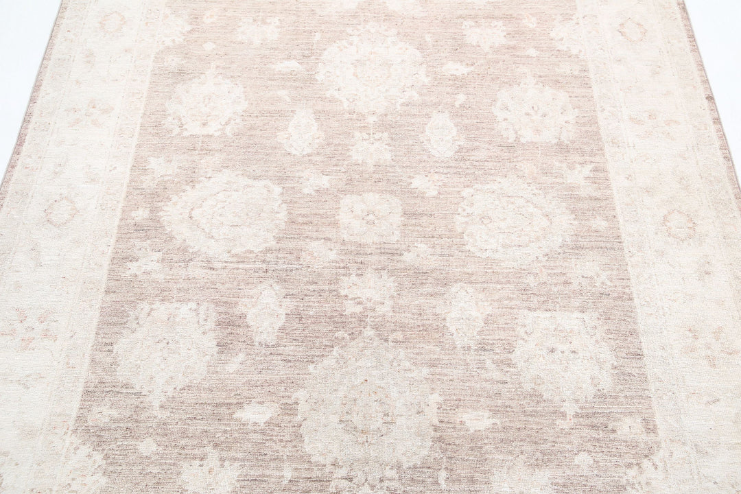 Hand Knotted Serenity Wool Rug 5' 0" x 6' 5" - No. AT71578
