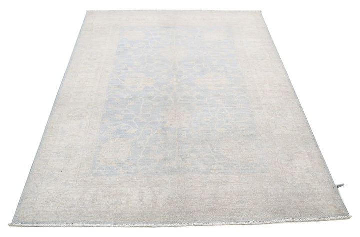 Hand Knotted Serenity Wool Rug 4' 10" x 6' 8" - No. AT22271