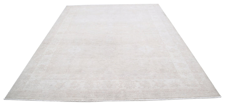 Hand Knotted Serenity Wool Rug 7' 11" x 9' 11" - No. AT56189