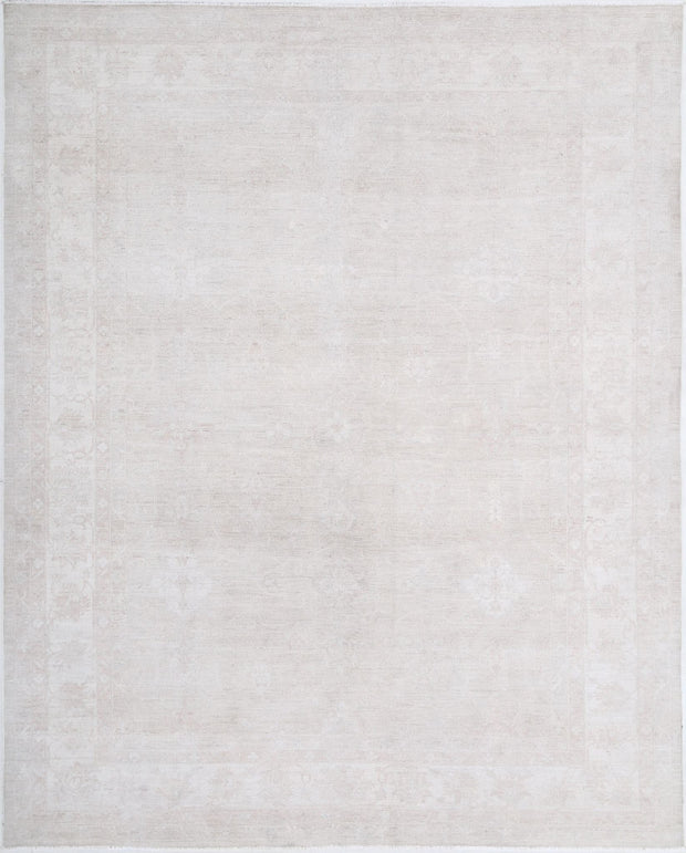 Hand Knotted Serenity Wool Rug 7' 11" x 9' 11" - No. AT56189