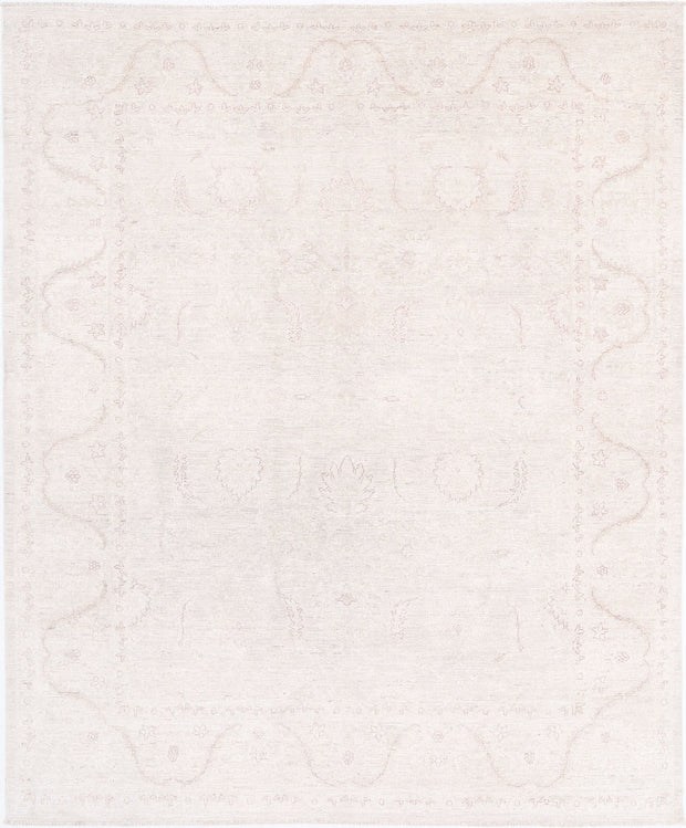 Hand Knotted Serenity Wool Rug 7' 11" x 9' 5" - No. AT36612