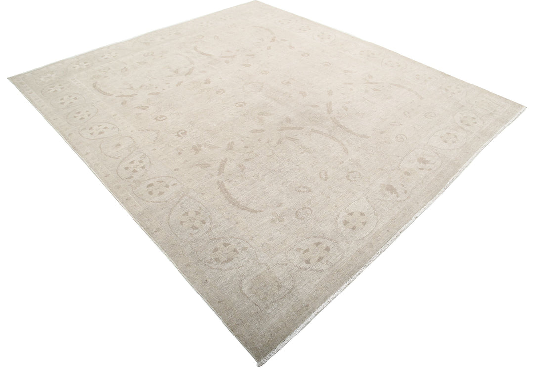 Hand Knotted Serenity Wool Rug 7' 9" x 8' 7" - No. AT12922