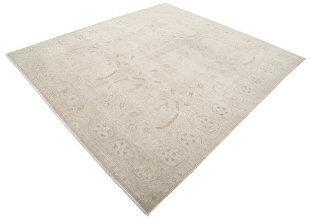 Hand Knotted Serenity Wool Rug 7' 9" x 8' 7" - No. AT12922