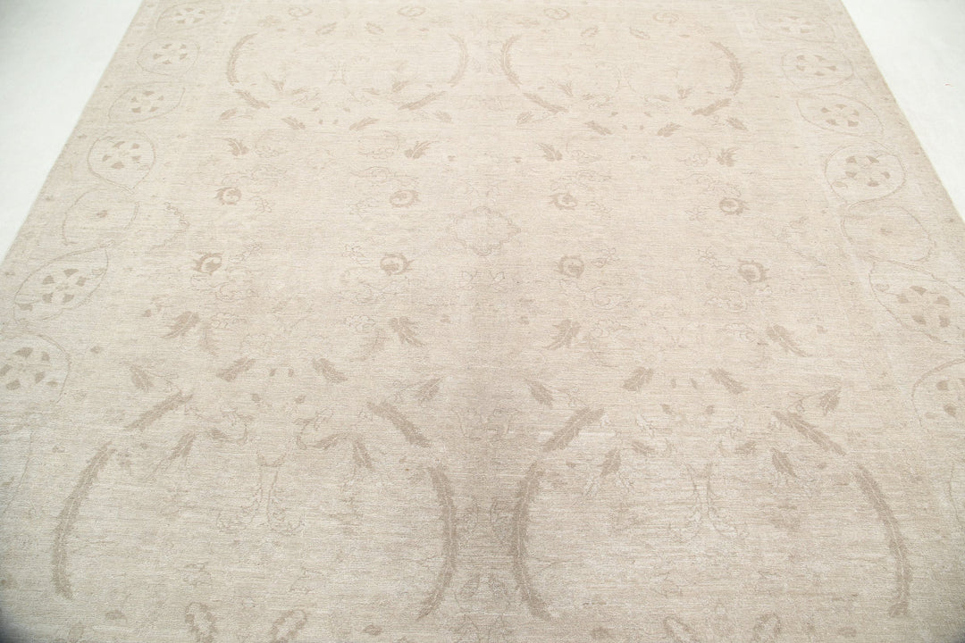 Hand Knotted Serenity Wool Rug 7' 9" x 8' 7" - No. AT12922