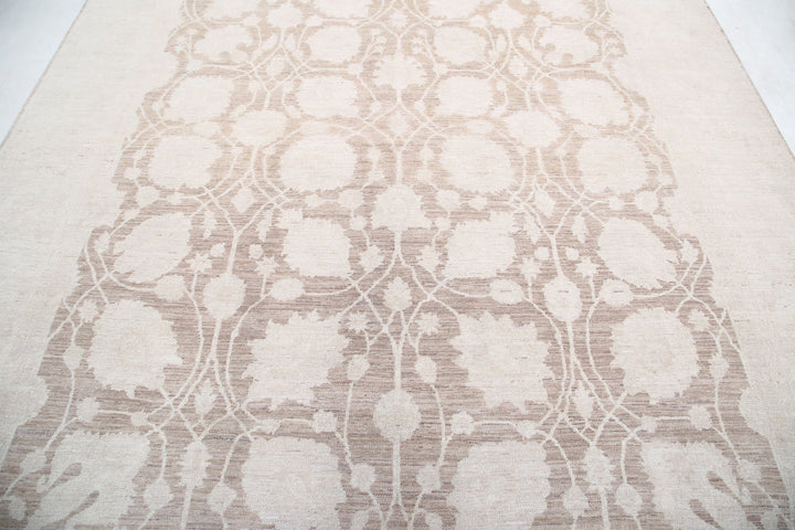 Hand Knotted Serenity Wool Rug 8' 7" x 11' 3" - No. AT63221