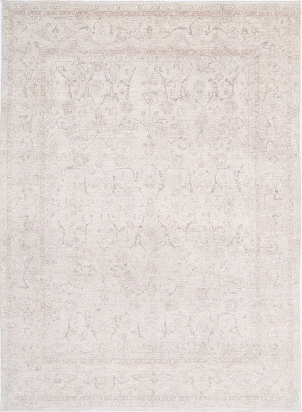 Hand Knotted Serenity Wool Rug 8' 10" x 12' 1" - No. AT34361