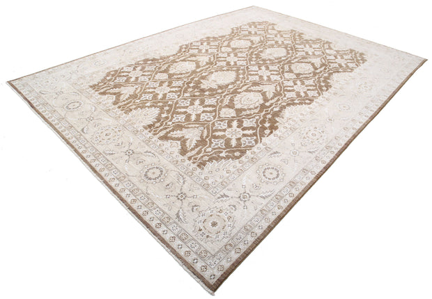 Hand Knotted Serenity Wool Rug 8' 9" x 12' 0" - No. AT48683