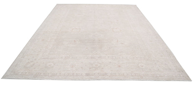 Hand Knotted Serenity Wool Rug 9' 1" x 11' 7" - No. AT49296