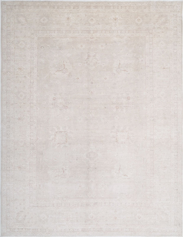 Hand Knotted Serenity Wool Rug 9' 1" x 11' 7" - No. AT49296