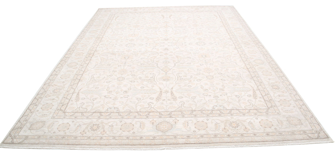 Hand Knotted Serenity Wool Rug 9' 1" x 12' 0" - No. AT67770