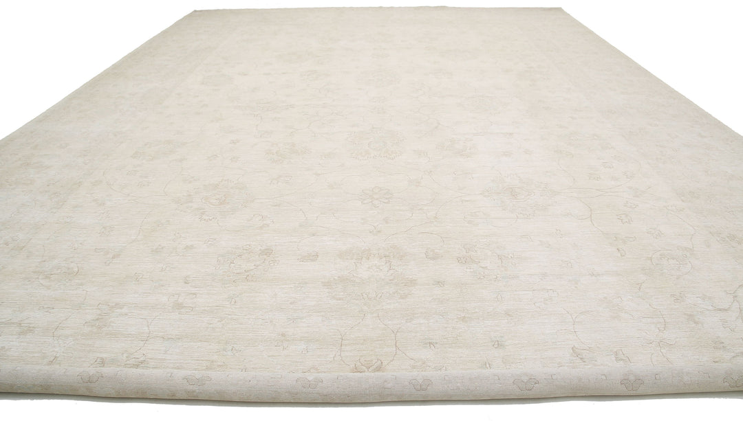 Hand Knotted Serenity Wool Rug 17' 0" x 23' 9" - No. AT63248