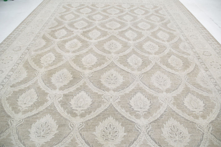 Hand Knotted Serenity Wool Rug 11' 11" x 15' 2" - No. AT71732