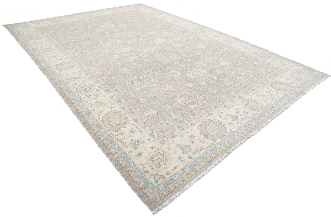 Hand Knotted Serenity Wool Rug 9' 8" x 14' 0" - No. AT46764