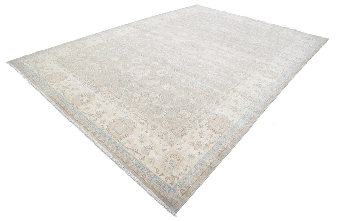 Hand Knotted Serenity Wool Rug 9' 8" x 14' 0" - No. AT46764