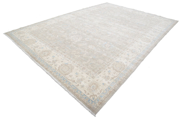 Hand Knotted Serenity Wool Rug 9' 8" x 14' 0" - No. AT46764