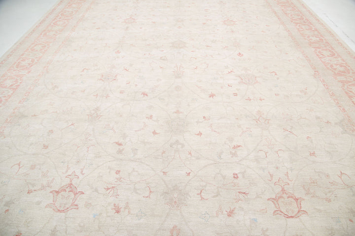 Hand Knotted Serenity Wool Rug 13' 2" x 19' 7" - No. AT82461