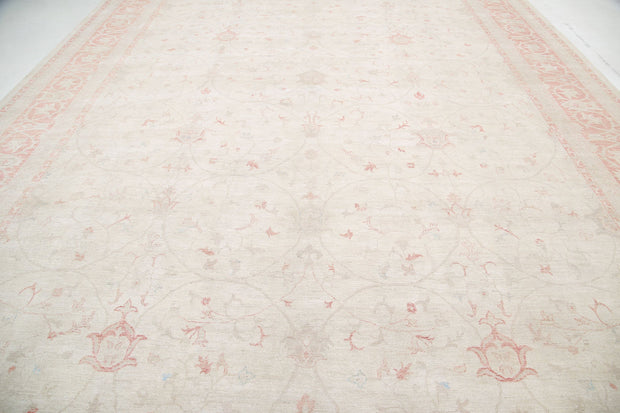 Hand Knotted Serenity Wool Rug 13' 2" x 19' 7" - No. AT82461