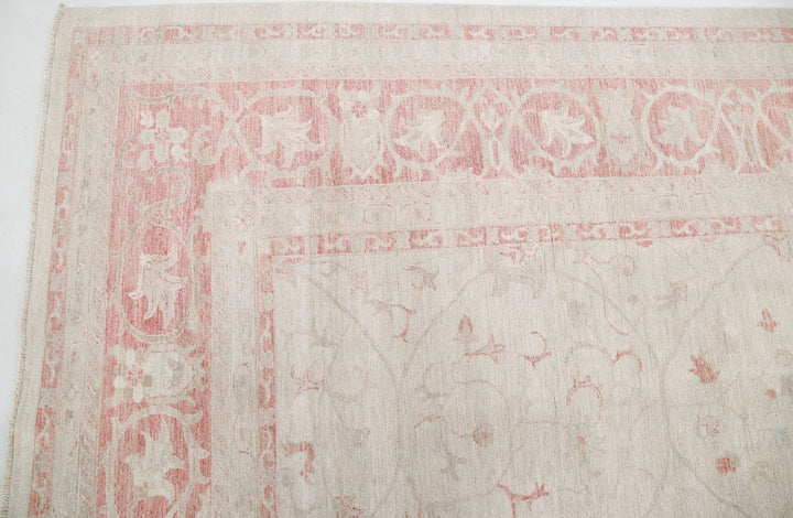 Hand Knotted Serenity Wool Rug 13' 2" x 19' 7" - No. AT82461