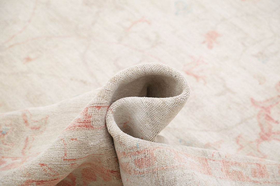 Hand Knotted Serenity Wool Rug 13' 2" x 19' 7" - No. AT82461