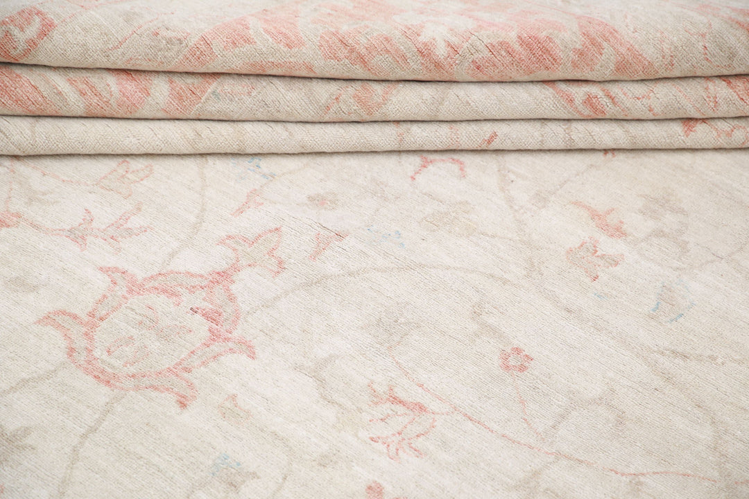 Hand Knotted Serenity Wool Rug 13' 2" x 19' 7" - No. AT82461