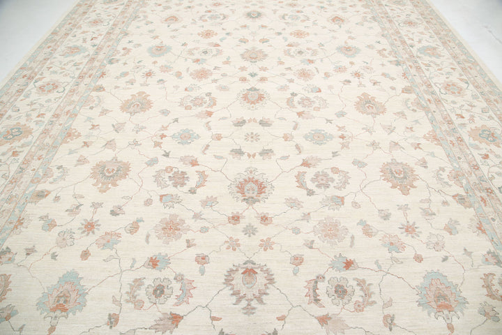 Hand Knotted Serenity Wool Rug 11' 10" x 17' 6" - No. AT84903