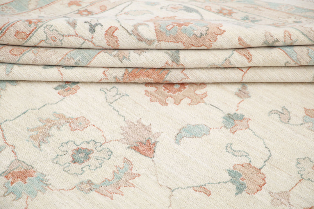 Hand Knotted Serenity Wool Rug 11' 10" x 17' 6" - No. AT84903