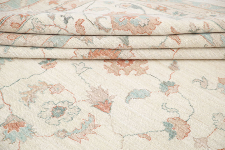 Hand Knotted Serenity Wool Rug 11' 10" x 17' 6" - No. AT84903