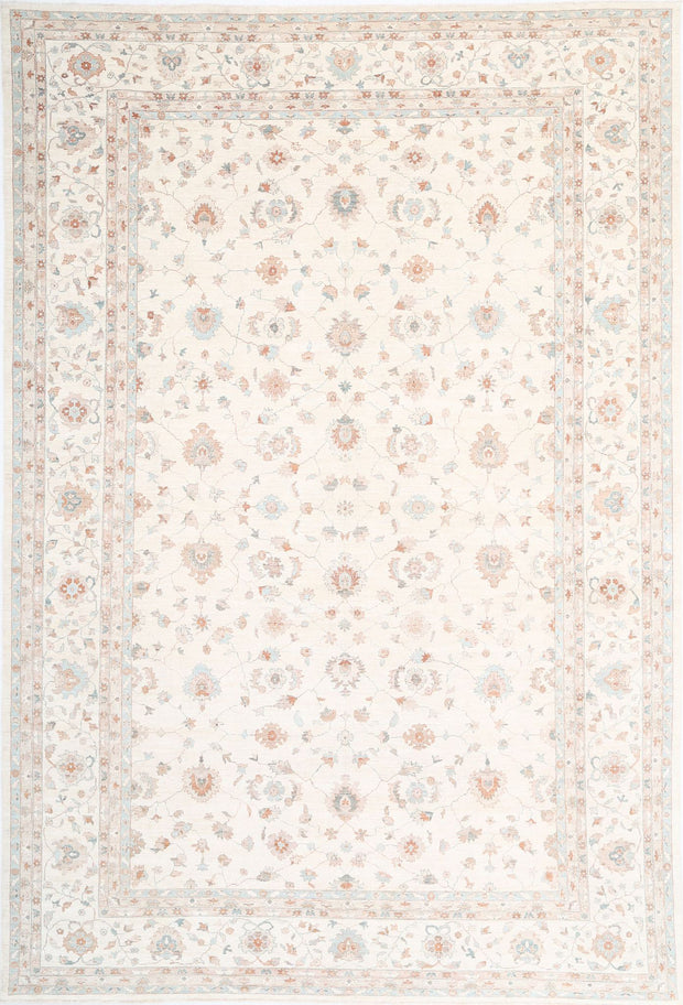 Hand Knotted Serenity Wool Rug 11' 10" x 17' 6" - No. AT84903