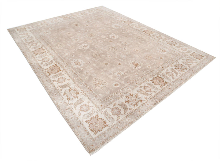 Hand Knotted Serenity Wool Rug 7' 10" x 9' 8" - No. AT10533