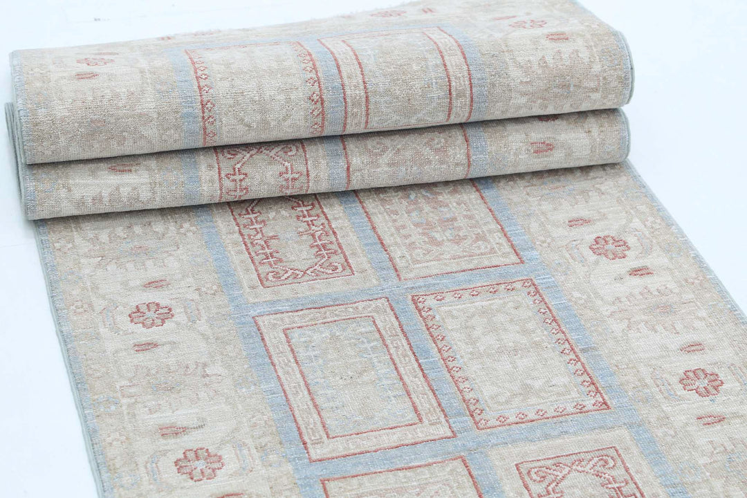 Hand Knotted Serenity Wool Rug 2' 8" x 9' 8" - No. AT97085