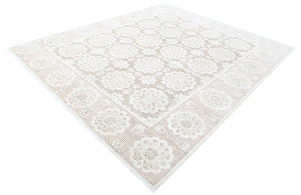 Hand Knotted Serenity Wool Rug 8' 11" x 10' 6" - No. AT66304