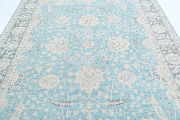 Hand Knotted Serenity Wool Rug 7' 11" x 9' 7" - No. AT13405