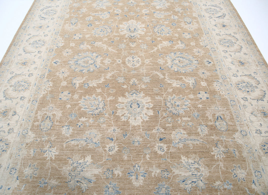 Hand Knotted Serenity Wool Rug 8' 0" x 11' 4" - No. AT73809