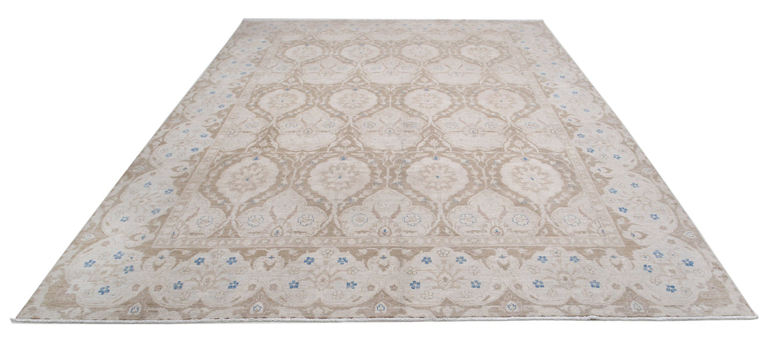 Hand Knotted Serenity Wool Rug 8' 10" x 11' 7" - No. AT23832