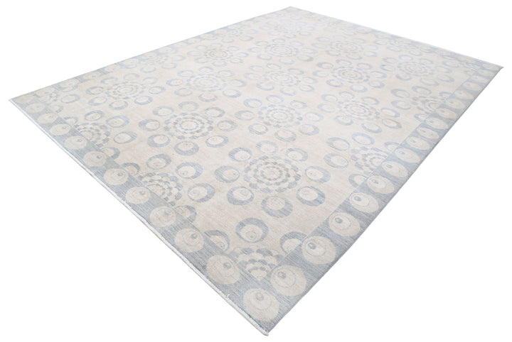Hand Knotted Serenity Wool Rug 8' 9" x 11' 8" - No. AT86806