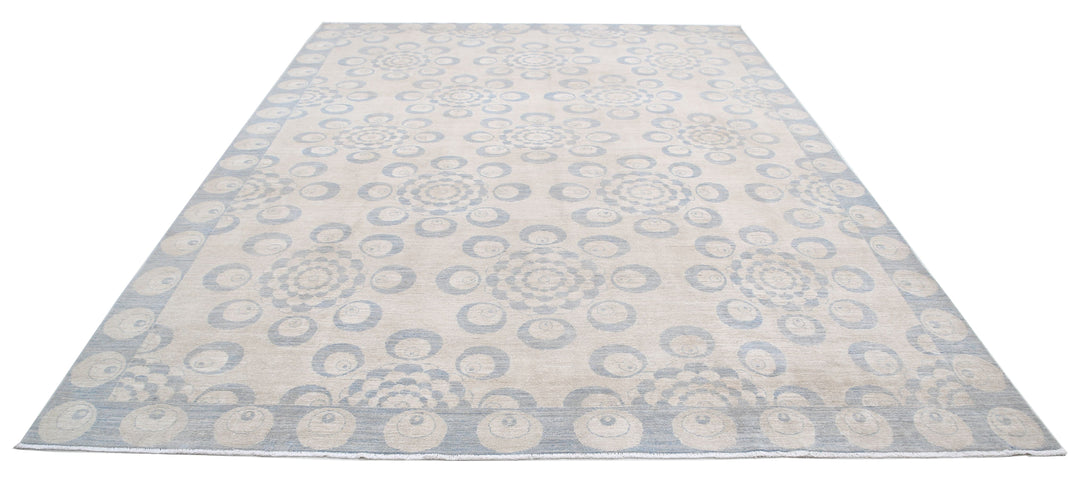 Hand Knotted Serenity Wool Rug 8' 9" x 11' 8" - No. AT86806